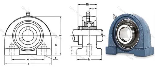 Подшипниковый узел UCPA 210 в Сургуте