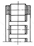 Подшипник  822906 размер 29x37x16
