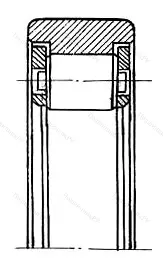 Модификация подшипника 6-922205К размер 25x52x15