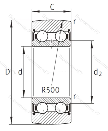 Подшипник LR 5201 2RS
