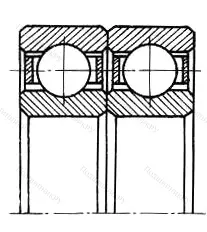 Подшипник 6206DB размер 30x62x32