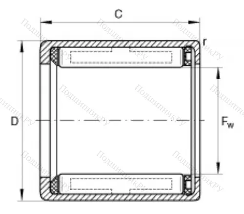 Подшипник обгонной муфты обгонная муфта HF 3020- L 564 в Сургуте