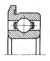 Модификация подшипника 26-830700АК2Е размер 10,1x81x23