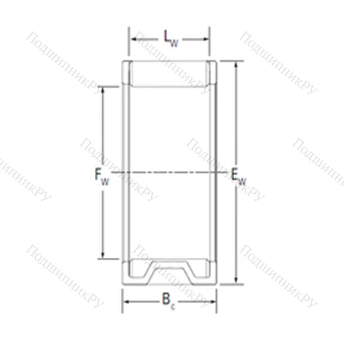 Подшипник игольчатый радиальный 36VU 4621P-2-2