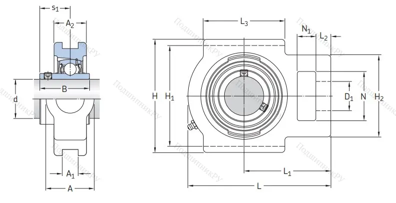 Подшипниковый узел