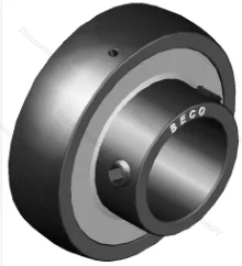 Высокотемпературный корпусной подшипник UC 211 BHTS ZZ 280° BECO в Сургуте
