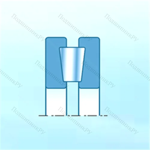 Подшипник роликовый упорный E-CRT 3614