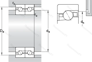 Подшипник BTM 95 ATN 9/P 4CDB