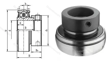 Корпусный подшипник SA 201 в Сургуте