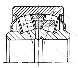 Модификация подшипника 83702 размер 15x42x17/21
