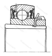Модификация подшипника 680210АС17 размер 50x95x25/45