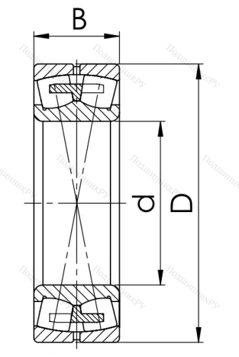 Сферический роликовый подшипник 3617 (22317) в Сургуте