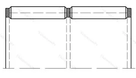 Подшипник  664710 (K 50x57x36) размер 50x57x36