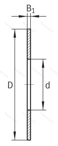 Игольчатый подшипник упорное кольцо AS 7095 от производителя  INA