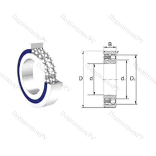 Подшипник шариковый радиальный самоцентрирующийся S 2201