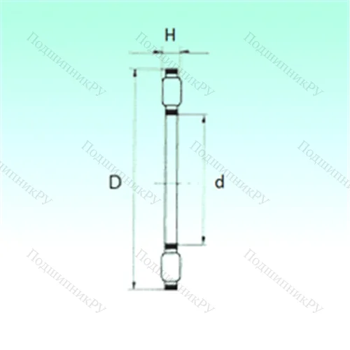 Подшипник роликовый упорный K 81232-M