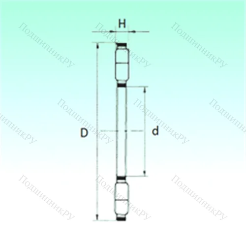 Подшипник роликовый упорный K 89424-M