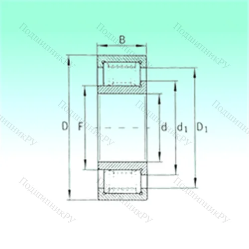 Подшипник роликовый радиальный ZSL 192313 от производителя  NBS