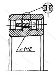 Подшипник  NN 3014K (3182114) размер 70x110x30
