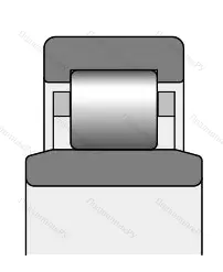 Подшипник  672719 размер 95x180x30/33