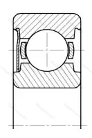 Подшипник  6307-Z (60307) размер 35x80x21 от производителя  SKF