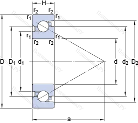 Подшипник BSD 45100 C