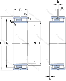 Подшипник NNU 4940 BK/SPW 33 в Сургуте