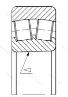 Модификация подшипника 4153132 размер 160x240x80 ГПЗ-34