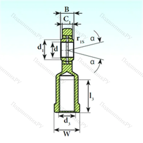 Подшипник скольжения сферический SI 25 ES