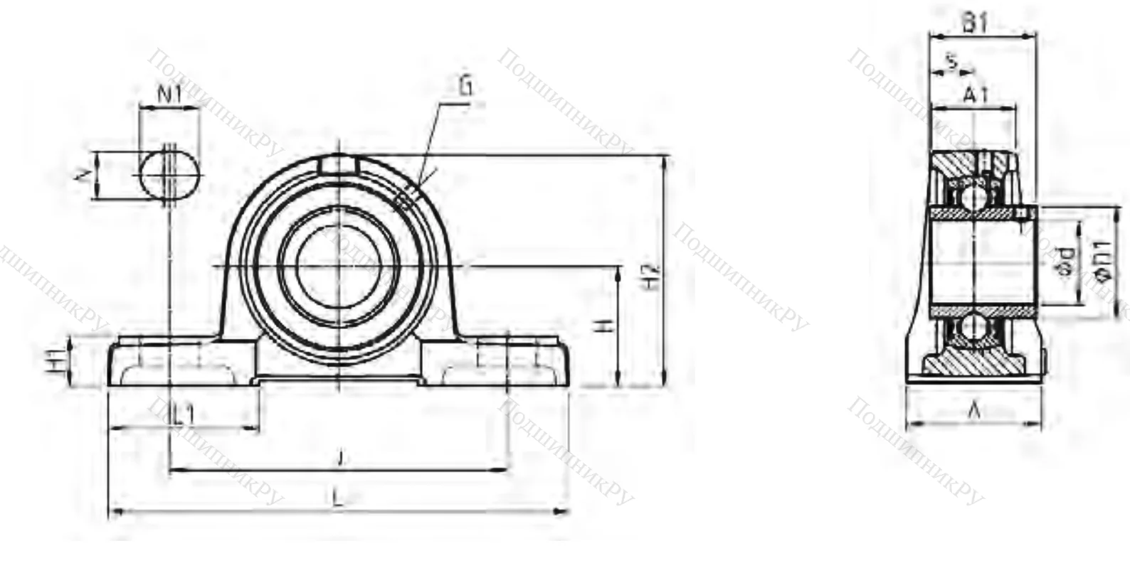 Подшипниковый узел