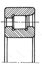 Модификация подшипника 6-512610МУ размер 50x110x40 от производителя  ГПЗ-10