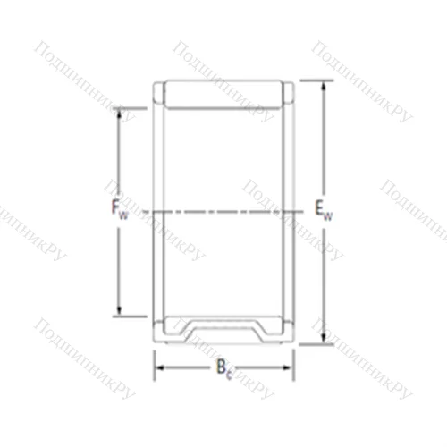 Подшипник игольчатый радиальный 28VU 3820