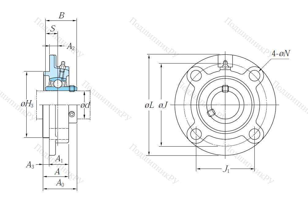 Подшипниковый узел