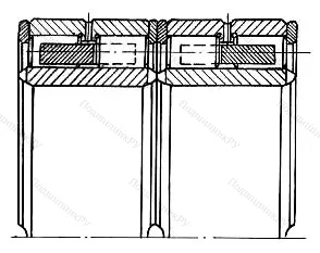 Модификация подшипника 742804 размер 20,07x47x24