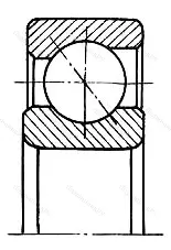 Подшипник  7936824 размер 120x150x10