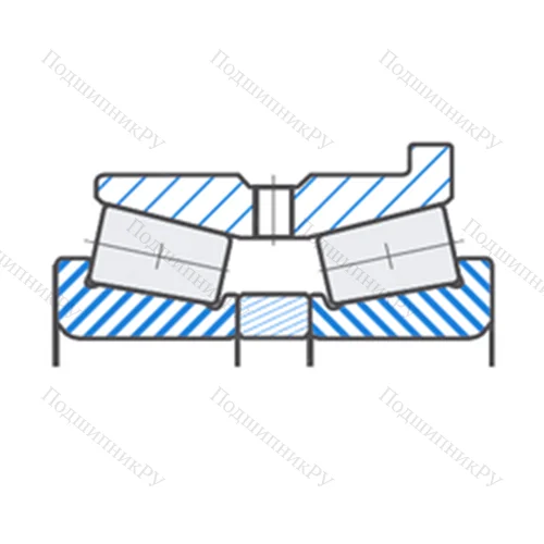 Подшипник роликовый радиально-упорный BTH-0018B