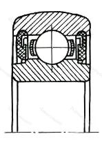 Модификация подшипника 6-580205А размер 25x52x15