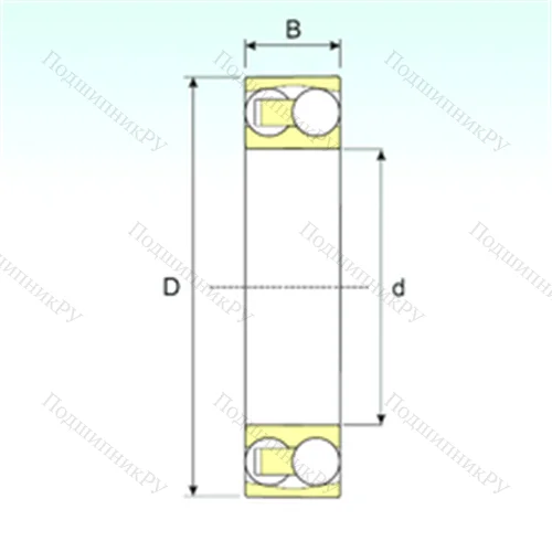 Подшипник шариковый радиальный самоцентрирующийся 1313 TN 9