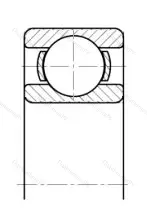 Модификация подшипника 6-809 размер 45x62x9