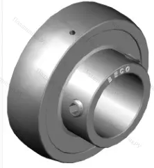 Высокотемпературный корпусной подшипник UC 205 BHTS ZZ C 4 200° BECO в Сургуте