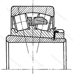 Модификация подшипника 13518Л размер 90x180x46/71