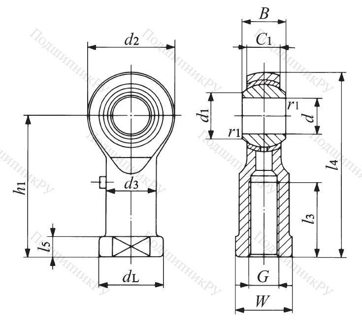 Шарнирная головка PHS 22 L