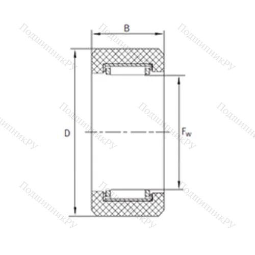 Подшипник роликовый радиальный F-239187.01