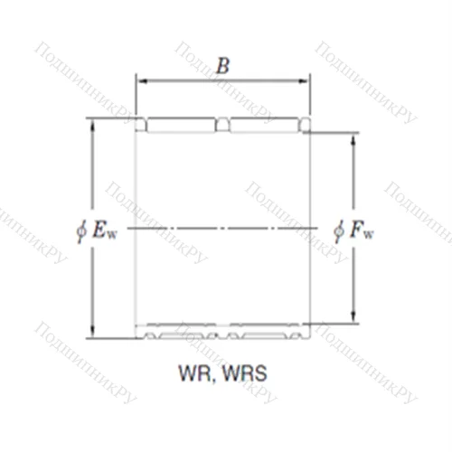 Подшипник игольчатый радиальный 20WR 2540