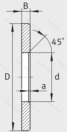 Игольчатый подшипник кольцо упорное LS 2542 от производителя  INA