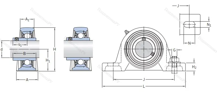 Подшипниковый узел
