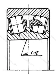 Модификация подшипника 113508 размер 40x80x18