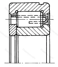Подшипник  692215 размер 75x130x25 от производителя  ГПЗ-10-ГПЗ