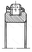 Модификация подшипника 502207К1М размер 35x61,8x17