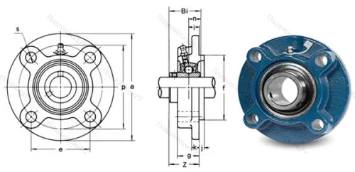 Подшипниковый узел UCFC 214 в Сургуте